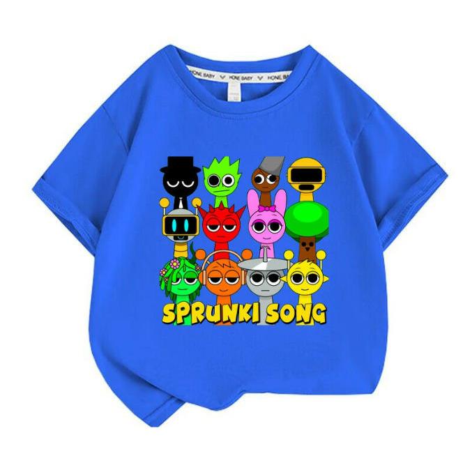 スプランキー Sprunki incredibox 子供服 半袖Tシャツ 通気性 男の女子 子ども服 小学生 誕生日用品 家族服ー 感謝祭の日 子供へのギフト スマスギフトトップス |  | 04