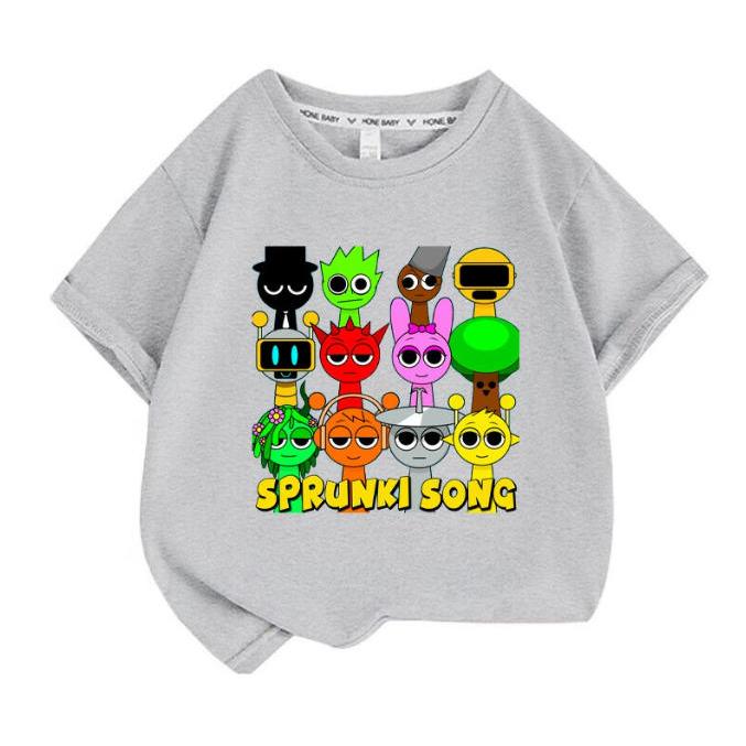 スプランキー Sprunki incredibox 子供服 半袖Tシャツ 通気性 男の女子 子ども服 小学生 誕生日用品 家族服ー 感謝祭の日 子供へのギフト スマスギフトトップス |  | 06