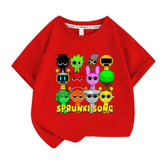 スプランキー Sprunki incredibox 子供服 半袖Tシャツ 通気性 男の女子 子ども服 小学生 誕生日用品 家族服ー 感謝祭の日 子供へのギフト スマスギフトトップス |  | 07