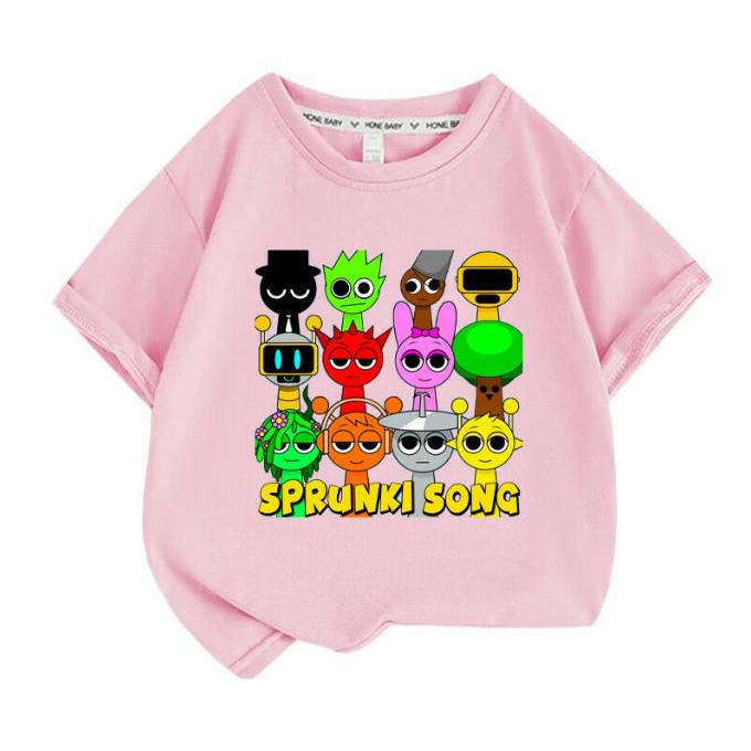スプランキー Sprunki incredibox 子供服 半袖Tシャツ 通気性 男の女子 子ども服 小学生 誕生日用品 家族服ー 感謝祭の日 子供へのギフト スマスギフトトップス |  | 09