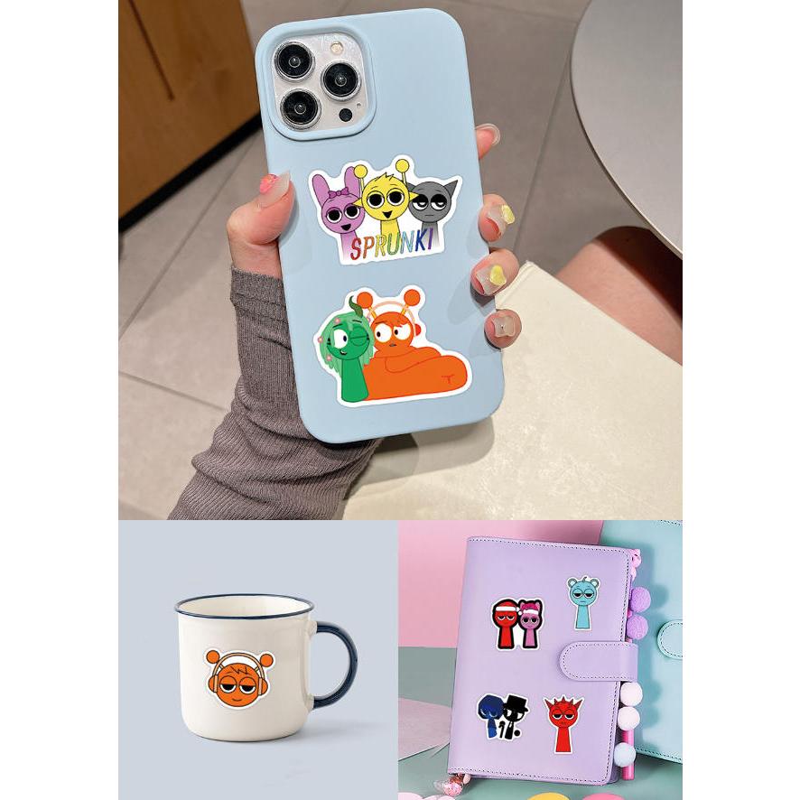 スプランキー ステッカー 110枚入 防水シール sprunki Q版 アニメ キャラクター 周辺 萌えグッズ 手帳 シール 装飾品 かわいい 漫画 DIYステッカー 人気 |  | 06