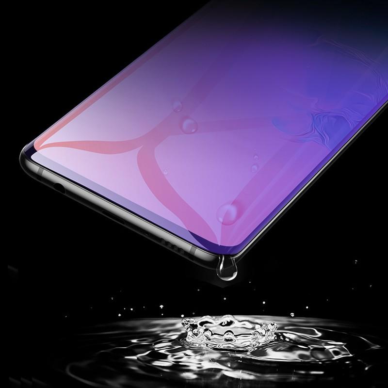 Galaxy (送料無料) Samsung S10 用液晶保護フィルム ブルー