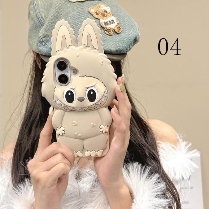 新品 ラブブ スマホケース iPhoneケース かわいい カートゥーン風 ソフトケース 落下防止 耐衝撃 多機種対応 キャラクター風 デコケース ガーリー プレゼント |  | 04