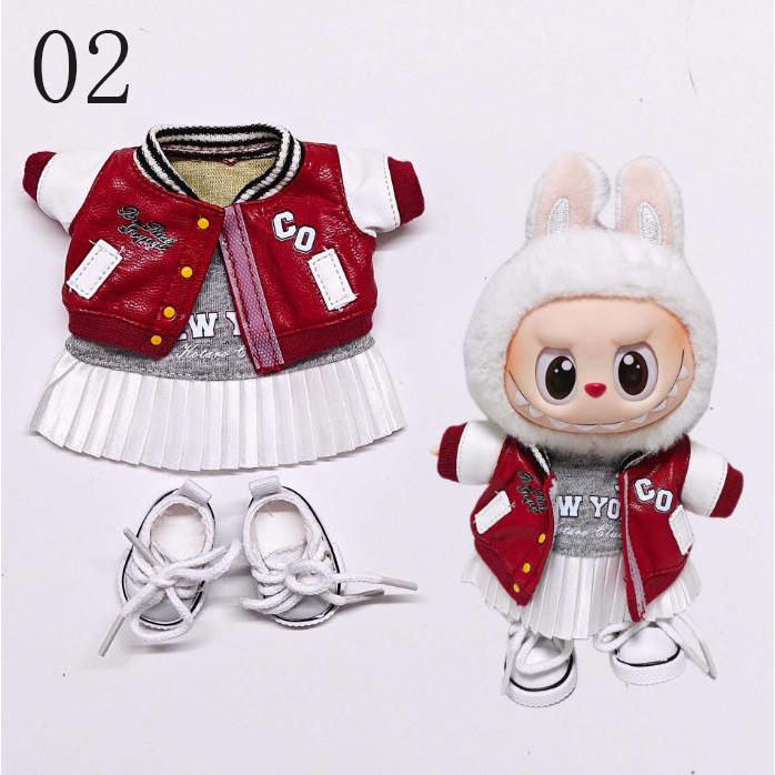 Labubu exciting macaron ぬいぐるみコスチューム 新品 13色 THE MONSTERS Exciting Macaron ぬいぐるみ用服 LABUBU