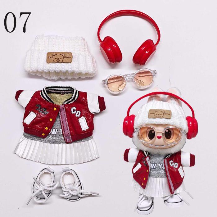 新品 8色 THE MONSTERS Exciting Macaron ぬいぐるみ用服 LABUBU