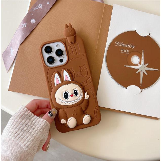 新品 ラブブ スマホケース iPhoneケース かわいい カートゥーン風 ソフトケース 落下防止 耐衝撃 多機種対応 キャラクター風 デコケース ガーリー プレゼント |  | 04