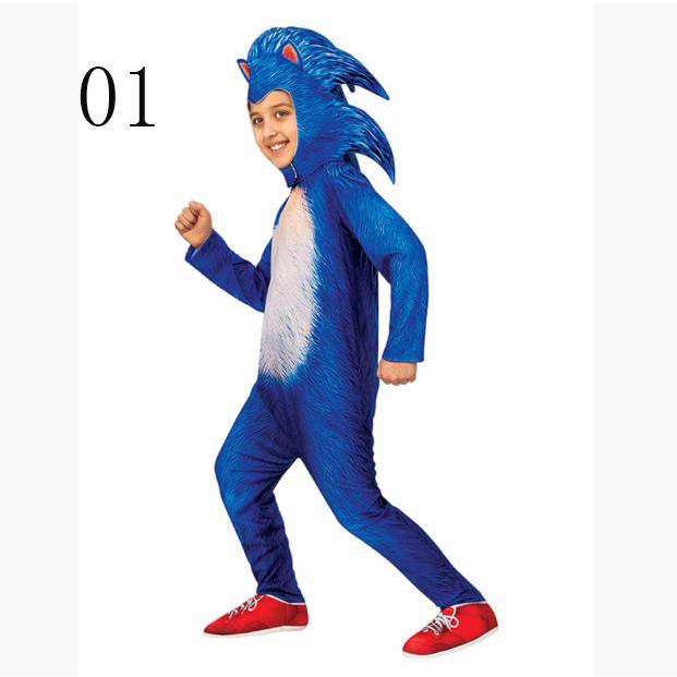 2025 新品 クリスマス超音速のハリネズミソニックコスプレ 衣装 子供用