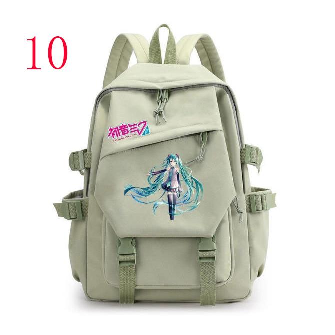 初音ミクリュック 通学 リュックサック メンズ 大容量 軽量 高校生 多