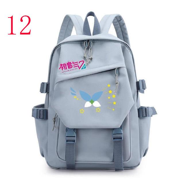 初音ミクリュック 通学 リュックサック メンズ 大容量 軽量 高校生 多