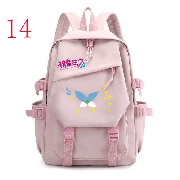 初音ミクリュック 通学 リュックサック メンズ 大容量 軽量 高校生 多