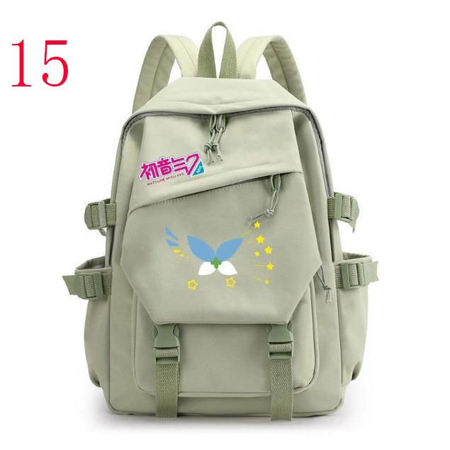 初音ミクリュック 通学 リュックサック メンズ 大容量 軽量 高校生 多