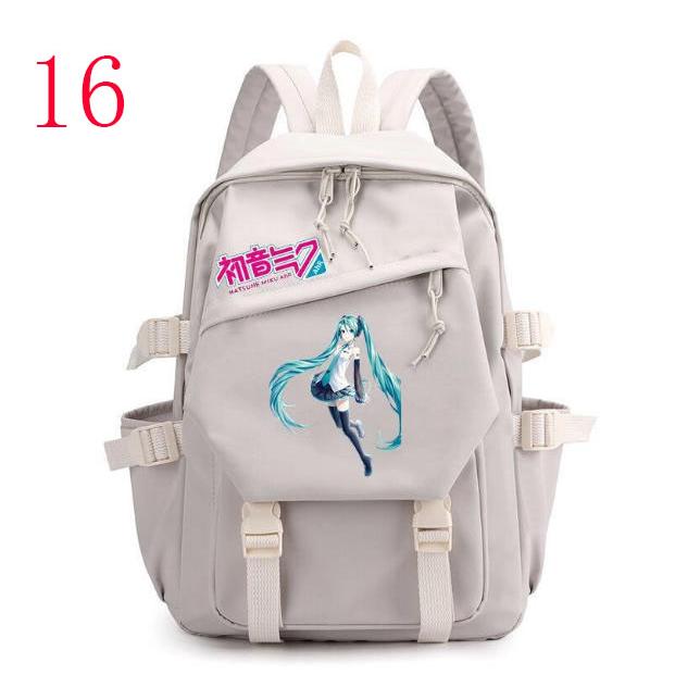 初音ミクリュック 通学 リュックサック メンズ 大容量 軽量 高校生 多
