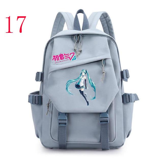 初音ミクリュック 通学 リュックサック メンズ 大容量 軽量 高校生 多