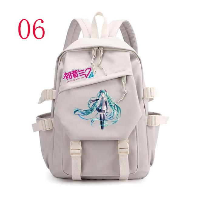 初音ミクリュック 通学 リュックサック メンズ 大容量 軽量 高校生 多
