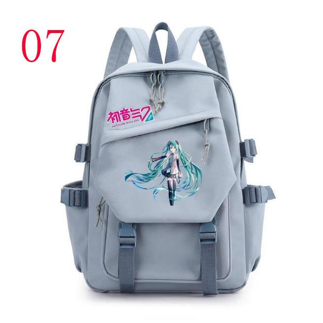 初音ミクリュック 通学 リュックサック メンズ 大容量 軽量 高校生 多