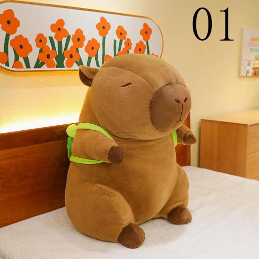 カピバラのぬいぐるみ　もふもふです(^o^) カピバラのぬいぐるみ もふもふです(^o^) もふっとカピバラさん