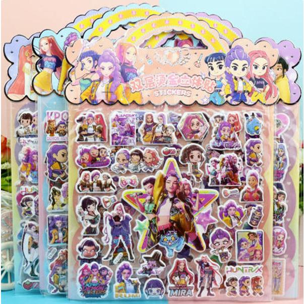 ステッカー 2枚 シール 可愛い DIY 工芸品 ぷくぷくお尻 おしり おしり