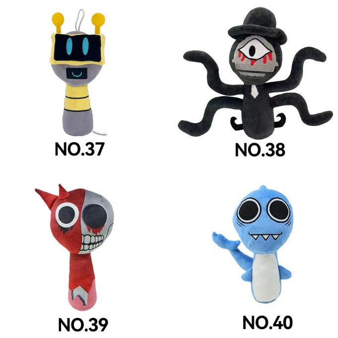スプランキー Sprunki Incredibox ぬいぐるみ 5点セット おもちゃ