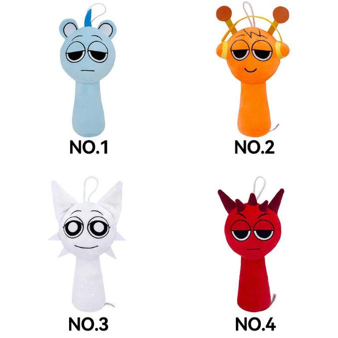スプランキー Sprunki Incredibox ぬいぐるみ 5点セット おもちゃ