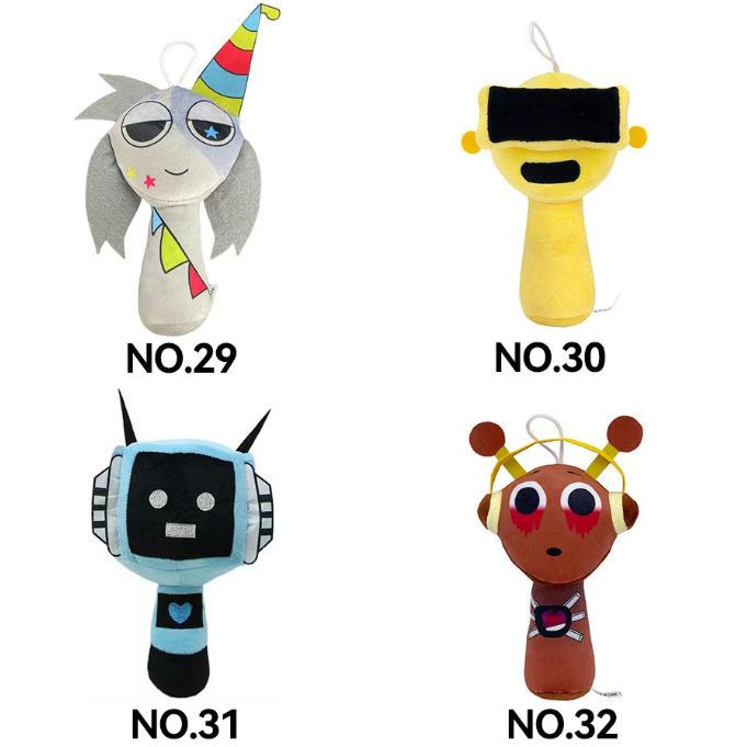 スプランキー Sprunki Incredibox ぬいぐるみ 5点セット おもちゃ