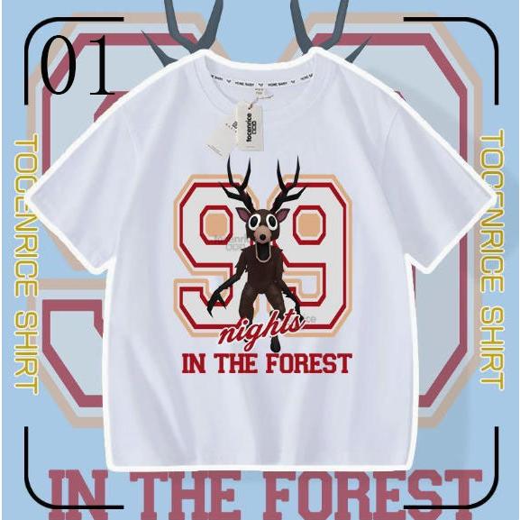 99 Nights in the Forest子供服 半袖Tシャツ 男の子 女の子 子ども服