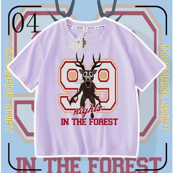 99 Nights in the Forest子供服 半袖Tシャツ 男の子 女の子 子ども服