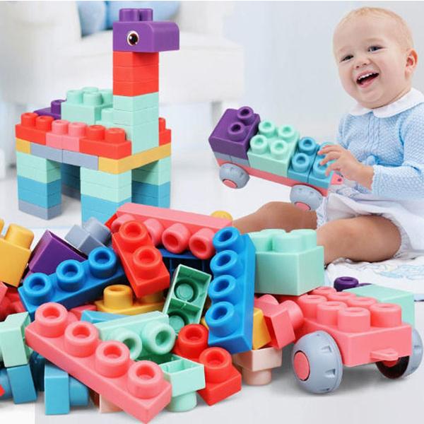 知育玩具 ソフト ブロック 1歳 2歳 3歳 4歳 おもちゃ 赤ちゃん 男の子