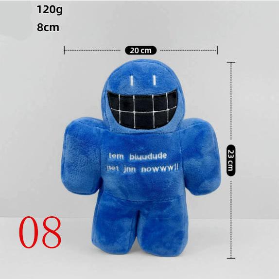 新品 20色 Roblox Forsaken Gubby Plush ぬいぐるみ スティール ア