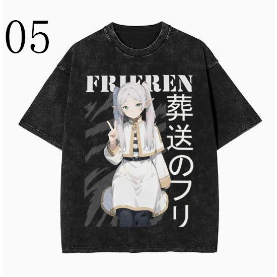 送料無料◇ 葬送のフリーレン 風 フリーレン アウラ 半袖 Tシャツ