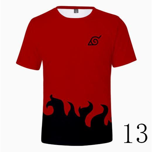 新品 NARUTO -ナルト- 風 暁組織 半袖 Tシャツ 大人子供気