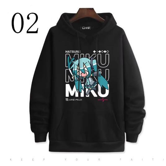 2026 新品 成人服 長袖 パーカー 初音ミク Hatsune Miku 秋冬 アイテム
