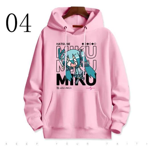 2026 新品 成人服 長袖 パーカー 初音ミク Hatsune Miku 秋冬 アイテム