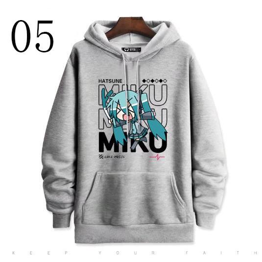 2026 新品 成人服 長袖 パーカー 初音ミク Hatsune Miku 秋冬 アイテム