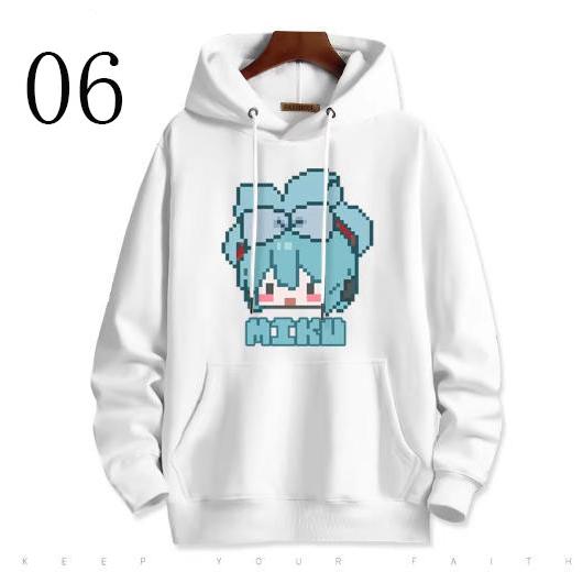 2026 新品 成人服 長袖 パーカー 初音ミク Hatsune Miku 秋冬 アイテム