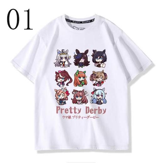 ウマ娘 プリティーダービー アニサマ 2026 限定 コラボTシャツ Lサイズ 2026 新品 ウマ娘 プリティーダービー 風 半袖 Tシャツ 大人気
