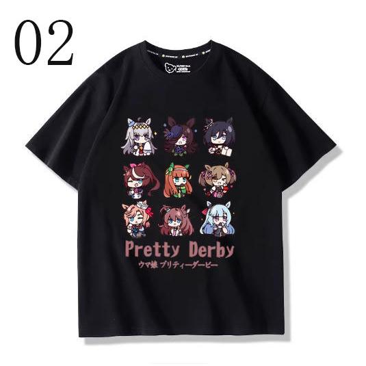 2026 新品 ウマ娘 プリティーダービー 風 半袖 Tシャツ 大人気