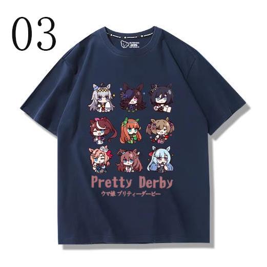 2026 新品 ウマ娘 プリティーダービー 風 半袖 Tシャツ 大人気