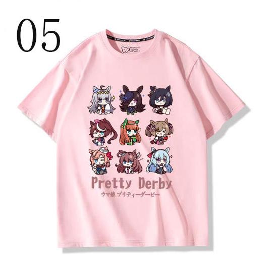 2026 新品 ウマ娘 プリティーダービー 風 半袖 Tシャツ 大人気