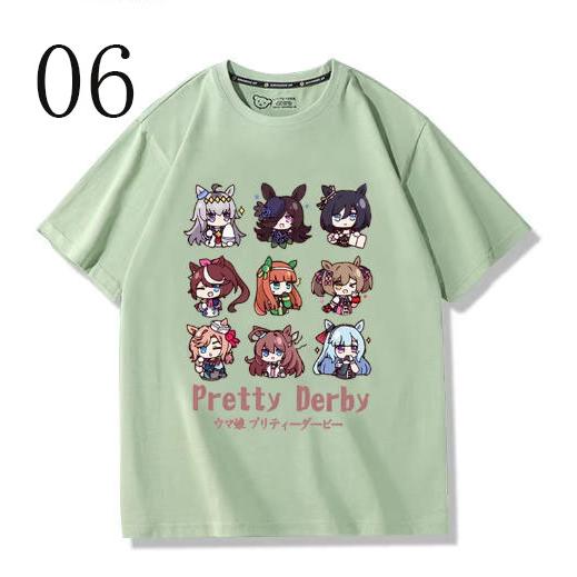 2026 新品 ウマ娘 プリティーダービー 風 半袖 Tシャツ 大人気