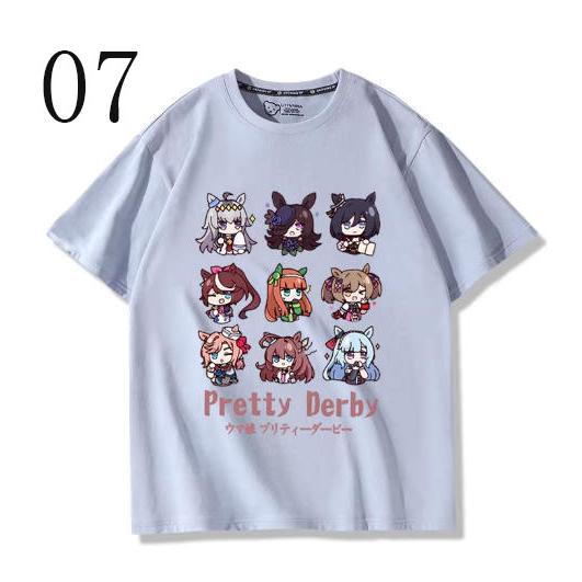 2026 新品 ウマ娘 プリティーダービー 風 半袖 Tシャツ 大人気