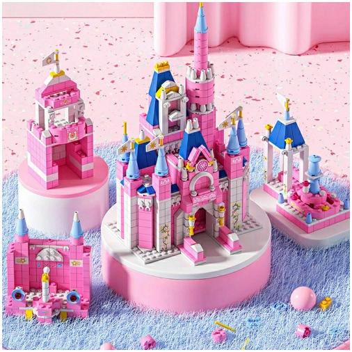 レゴ 互換 ブロック ディズニー プリンセスキャッスル 6in1 1000PCS