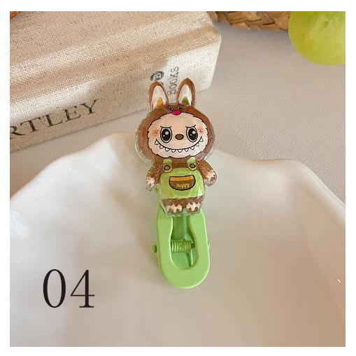 POPLAND 限定品 LABUBU ヘアクリップ ヘアピン シュシュ ラブブ 新品 5