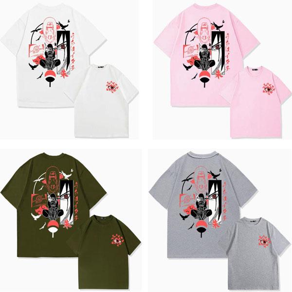 2026 新品 NARUTO -ナルト- 風 半袖 Tシャツ 大人服気 キャラクター