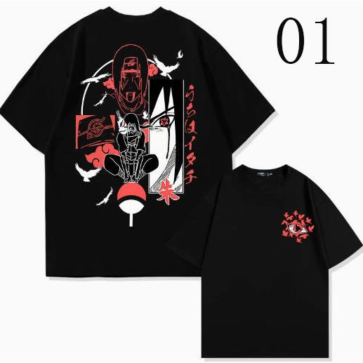 2026 新品 NARUTO -ナルト- 風 半袖 Tシャツ 大人服気 キャラクター