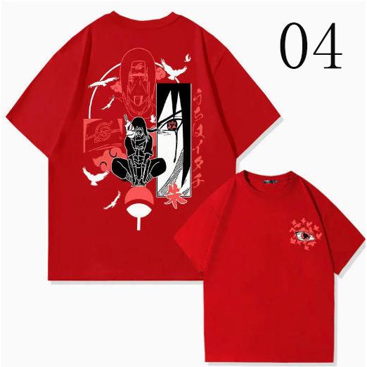 2026 新品 NARUTO -ナルト- 風 半袖 Tシャツ 大人服気 キャラクター