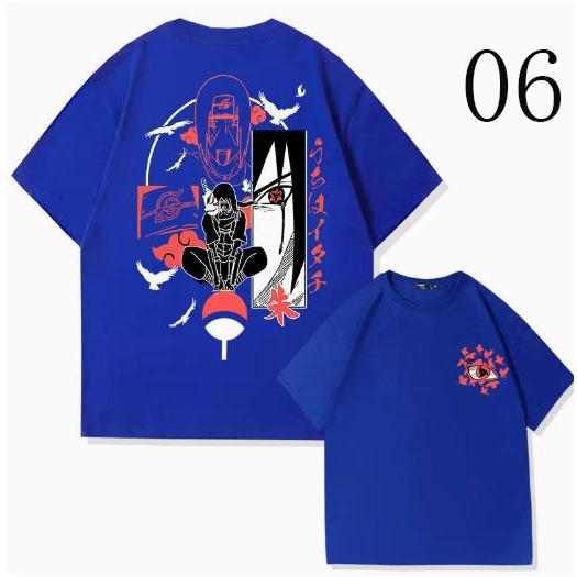 2026 新品 NARUTO -ナルト- 風 半袖 Tシャツ 大人服気 キャラクター