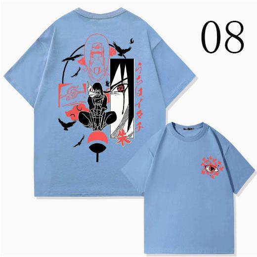 2026 新品 NARUTO -ナルト- 風 半袖 Tシャツ 大人服気 キャラクター