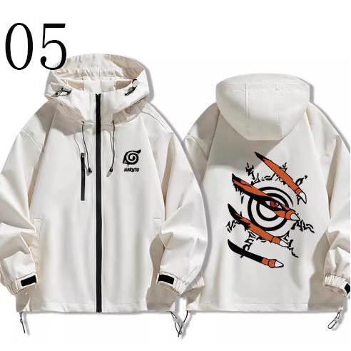 2026新品 NARUTO -ナルト- 風 グッズ ゲーム ジャケット 春秋 男女兼用