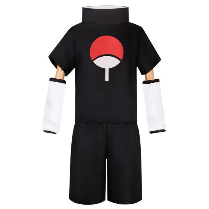 2026 新品 子供用 大人用 ナルト NARUTO 風 うちは サスケ コスプレ