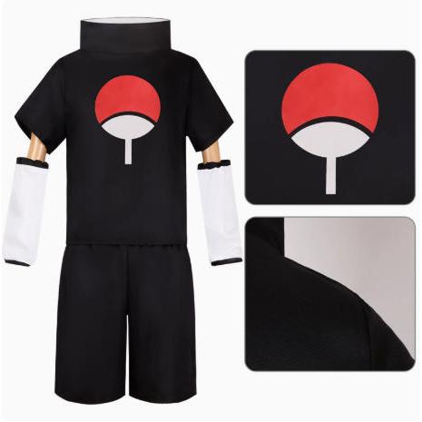 2026 新品 子供用 大人用 ナルト NARUTO 風 うちは サスケ コスプレ